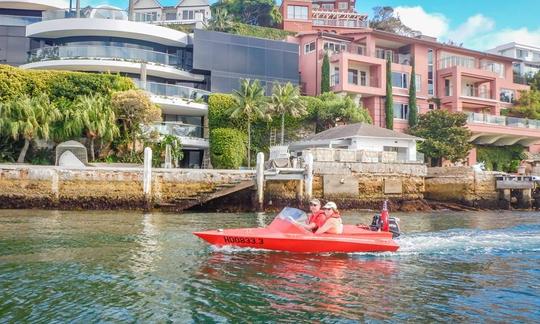 ¡Gran Tour (3 horas): recorrido guiado en barco sin conductor por el puerto de Sídney!