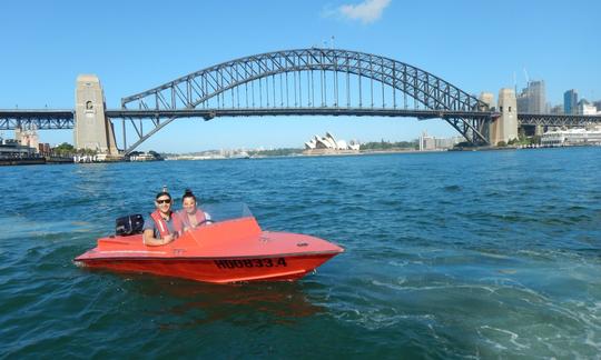 ¡Gran Tour (3 horas): recorrido guiado en barco sin conductor por el puerto de Sídney!