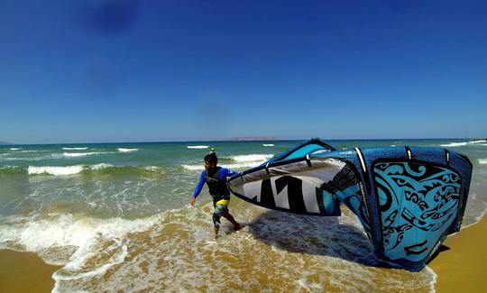 Aprende kitesurf en Creta