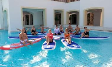 Sup Pilates in Crete