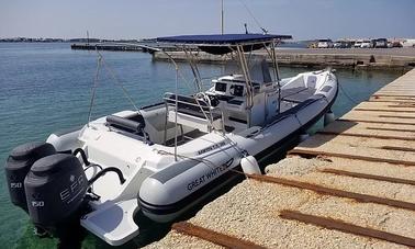 Cruzeiro privado com “ALMYRA” Great White 10M Marina of Aliki