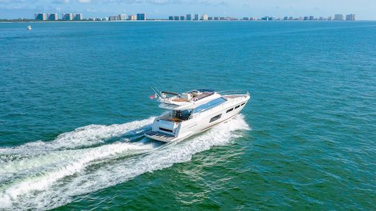 Marco Island Luxury Prestige 550 Flybridge Yacht With Flybridge 59ft