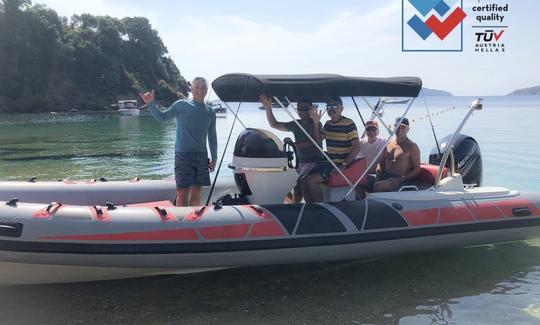 Rent our New Rib and explore Skiathos beaches!!