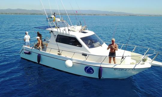 Fishing Charter Salou, Catalunya aboard Sportfishing Yacht with us!