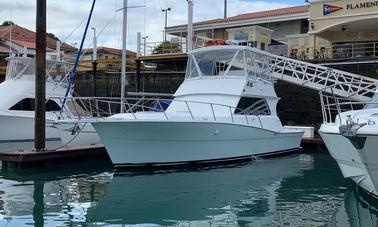 Charter de pêche sportive et de pêche en haute mer Viking 41 au Panama