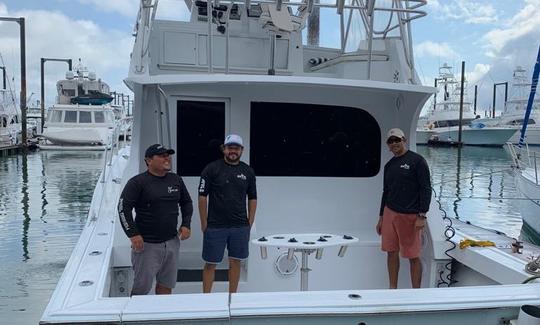 Charter de pesca deportiva y pesca en alta mar Viking 41 en Panamá