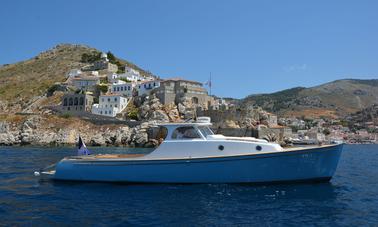 Classic 38 Dixon Design – 1x440 Hp Yanmar Diesel in Idra, Greece!