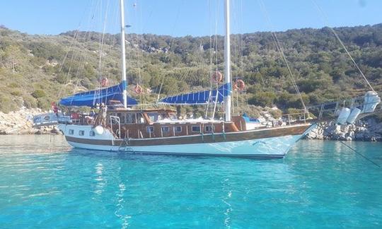 Private Charter for Blue Cruise onboard Sailing Gulet for 10 people in Bodrum