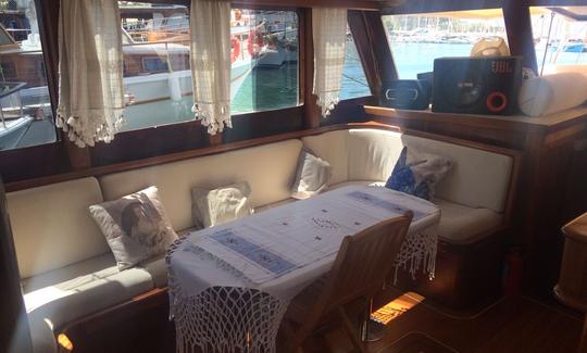 Private Charter for Blue Cruise onboard Sailing Gulet for 10 people in Bodrum