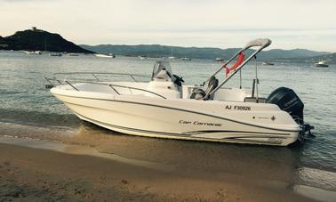 Motor Boat Rental Cape Camarat 650 in Campomoro