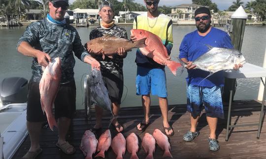 FISHING CHARTERS on our 36’ Yellowfin 