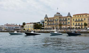 Viagem diária à linha costeira de Porto Cheli - Spetses ao redor da ilha com o Nimbus T11