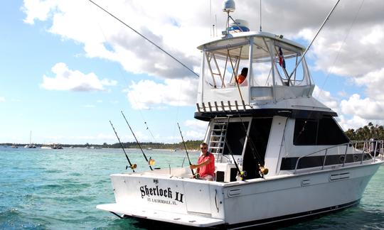 Fishing Charter on 39' Mediterranean Fishing Boat in Punta Cana, La Altagracia