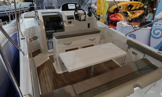 Atlantic 750 Sun Cruiser for Bareboat and Skippered Charter in Tribunj