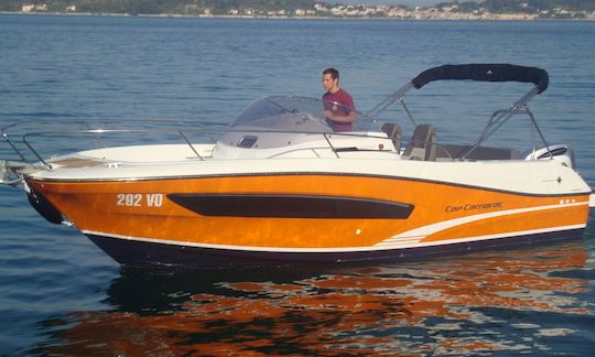 Hire the Jeanneau Cap Camarat 7.5 WA in Tribunj, Vodice, Murter