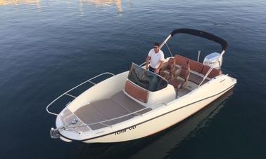 Alugue a lancha Quicksilver Activ 675 em Vodice, Tribunj, Tisno