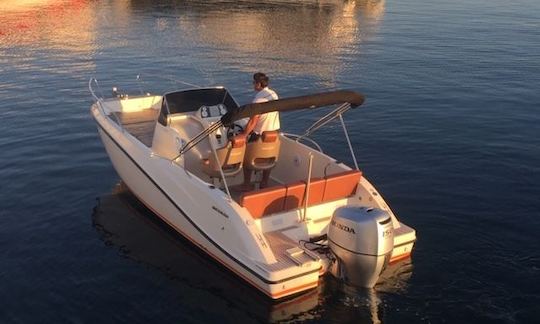 Hire Quicksilver Activ 675 Powerboat in Vodice, Tribunj, Tisno