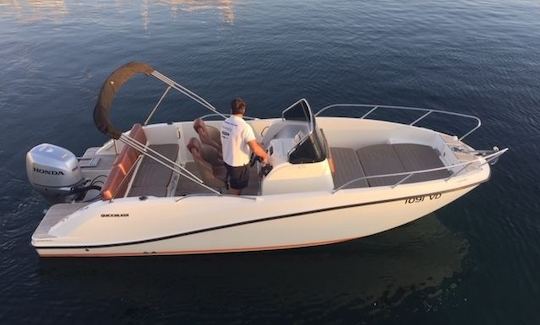 Hire Quicksilver Activ 675 Powerboat in Vodice, Tribunj, Tisno