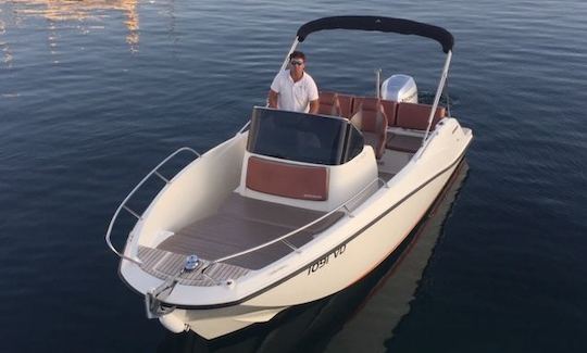 Hire Quicksilver Activ 675 Powerboat in Vodice, Tribunj, Tisno