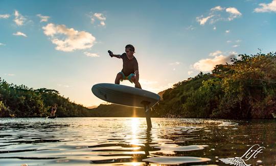 Découvrez le vol en eFoil sur le lac Travis