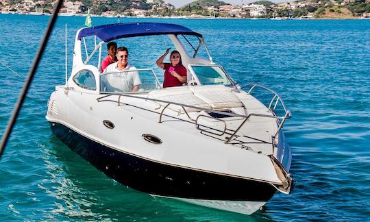 28' Nefertiti Real Speedboat Rental in Búzios, Rio de Janeiro, Brazil