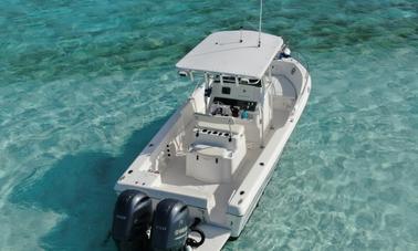 Great Exuma Private boat tour Pro Line 25 Sport Center console!