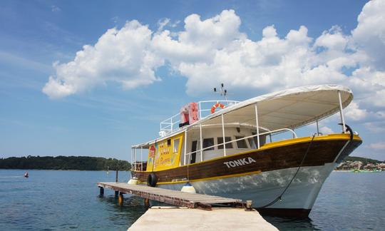 Excursión privada en barco para hasta 46 pasajeros en Rovinj