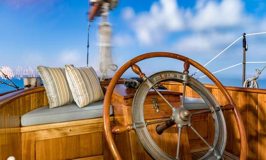 Private Charters on Classic 80' Sailing Schooner in Salem, Massachusetts