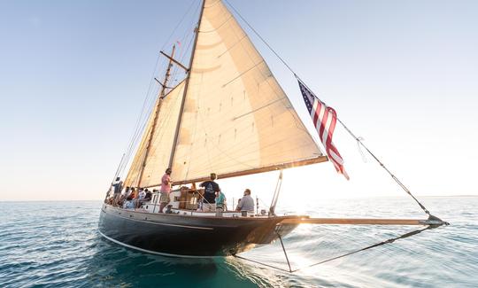 Private Charters on Classic 80' Sailing Schooner in Salem, Massachusetts