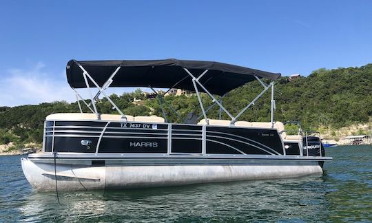 O premiado pontão Harris 230 Sunliner com capitão | O melhor de 2023