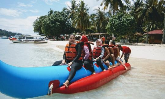 Paseo en banana Boat durante 15 minutos en Bungus, Padang