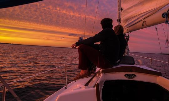 4 or 8 Hour Sails on Narragansett Bay on Seafarer Swiftsure Yacht!