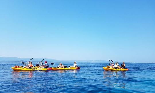 Sea Kayak Tour in Bol! Relaxing Morning Tour | Magnificent Sunset Tour