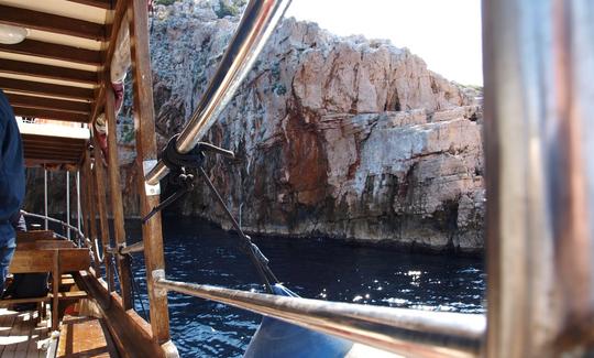 Remarquable aventure en mer d'une journée complète à Kornati - Suha Punta - Telascica au départ de Drage