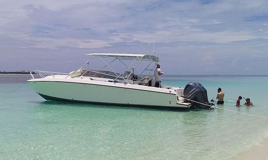 35ft Contender Express Snorkel/Beaching Charter in Nassau, Bahamas