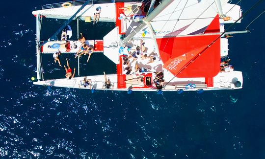 Location de catamaran écologique privé à Costa Adeje (Tenerife)