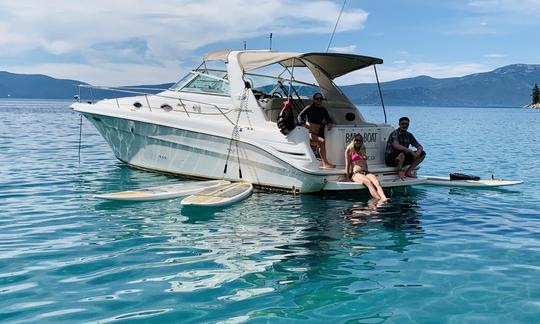 33 pieds Location de bateaux à moteur de luxe pouvant accueillir jusqu'à 12* passagers