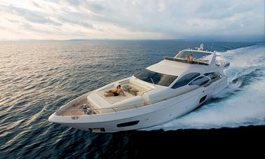 95' Azimut Mega Yacht Rental in Cabo San Lucas, Baja California Sur