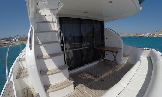 Princess 42- Stef Luxury Boating Charter in Greece