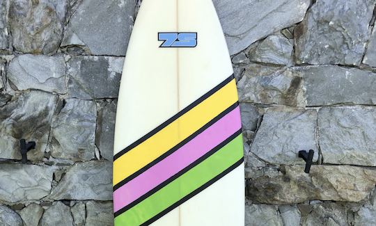 Rent a Fish Surfboard 7S in Levanto