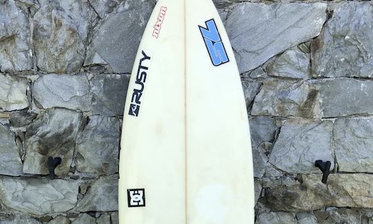 Rent a Fish Surfboard 7S in Levanto