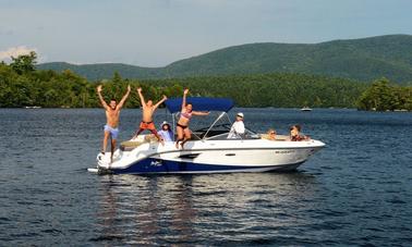 Location de bateaux Sea Ray Bowrider de 23 pieds à Holderness, New Hampshire