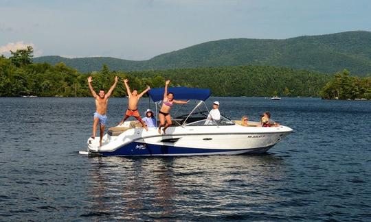 Location de bateaux Sea Ray Bowrider de 23 pieds à Holderness, New Hampshire