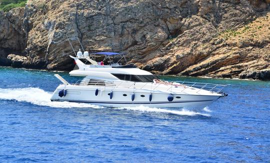 Location de méga-yacht Dream of Angel Power de 65 minutes à Muğla