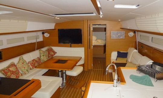 Sail the Chesapeake Bay, Atlantic Coast or the Caribbean Islands in style! Charter this Jeanneau Sun Odyssey 509