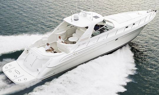 Yate Sea Ray de lujo de 63 pies en Newport Beach