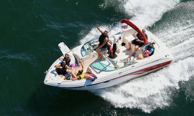 Sport Boat on Lake Hartwell with Tube, Skis and wakeboard included