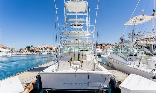 Fishing charter avaialble in Baja California Sur, Mexico aboard 35' Cabo Expres