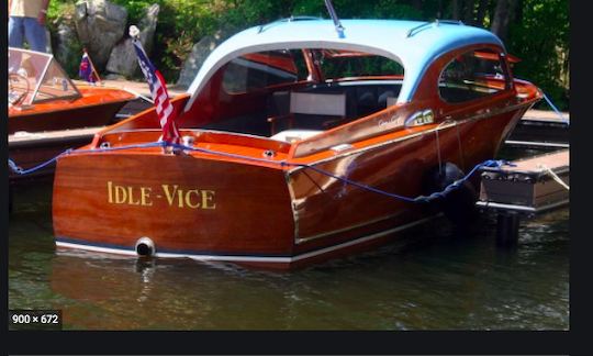 Idle Vice 1953 22' Cris Craft Custom Sedan