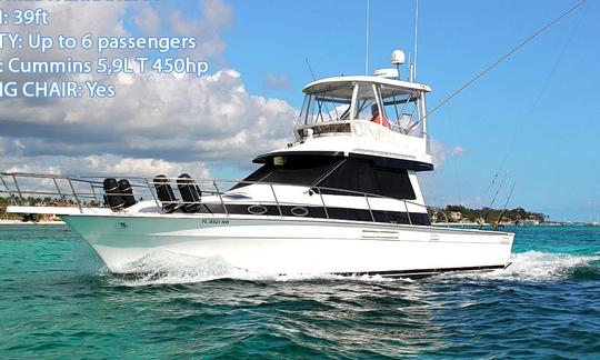 Fishing Charter on 39' Mediterranean Fishing Boat in Punta Cana, La Altagracia